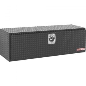 Weather Guard Underbed Truck Tool Box Aluminum Gloss Black 60.13in L x 18in W x 18in H Model 660-5-02
