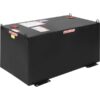 Weather Guard Rectangular Steel Diesel Fuel Transfer Tank 100-Gallon Gloss Black Model 358-5-02