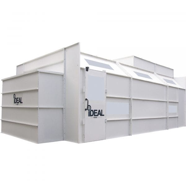 iDEAL PSB-SEMIDD26B Semi Down Draft Pressurized Paint Booth (3-Phase) - Image 2
