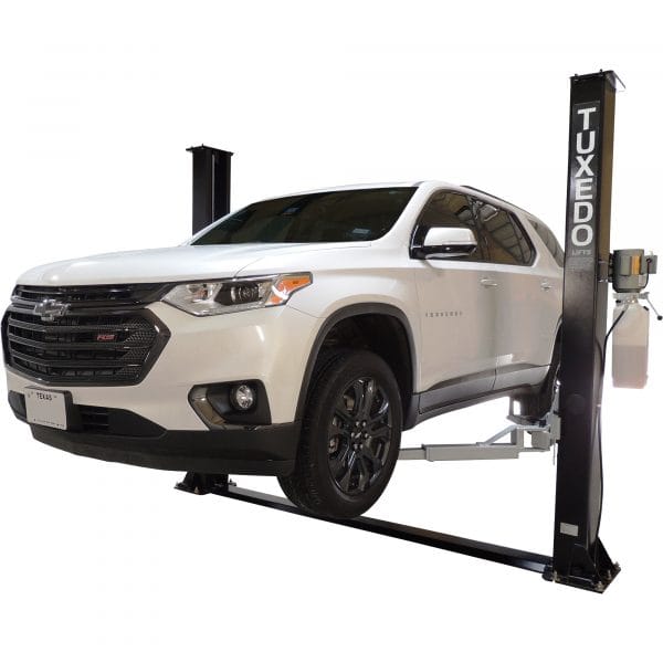 Tuxedo 2-Post Electric/Hydraulic Floor Plate Vehicle Lift 9000-Lb. Capacity Model TP9KF-TUX