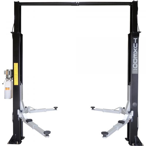 Tuxedo TP9KAC-TUX 9000 Lb 2-Post Clear Floor Vehicle Lift - Image 2