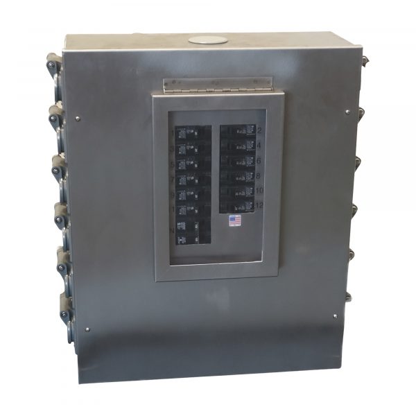 CEP MicroStation Portable GFCI Power Distribution Panel with Cart 125/250 Volts 100 Amps Single Phase Model 6214DC