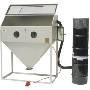 ALC Steel Abrasive Blasting Cabinet with LED Light Kit 48in Model 40411L