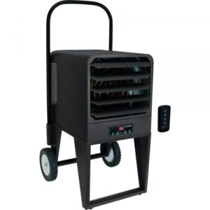 King Electrical PKB Platinum Electronic Portable Utility Heater with Built-In Thermostat 34100/25575 BTU 1-Phase Model PKB2410-1-P