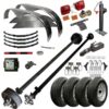 TK Trailer Parts Kit for 7K Utility Trailer Blueprint 1214 6ft. x 14ft. Model MP1214KT