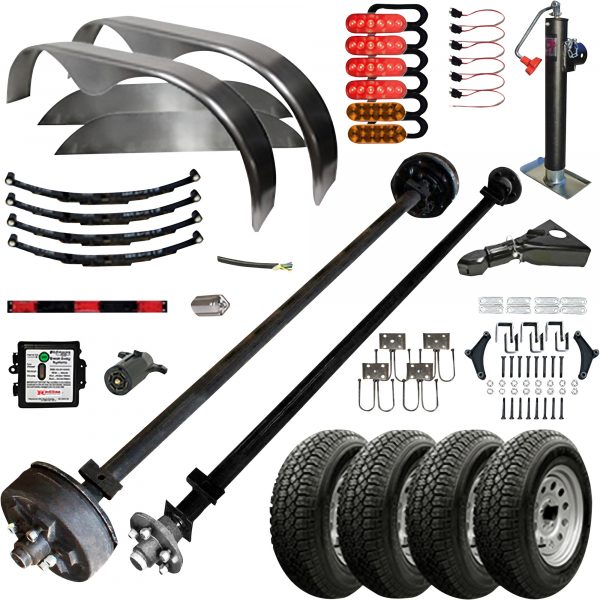TK Trailer Parts Kit for 7K Utility Trailer Blueprint 1218 Model MP1218KT-07