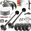 TK Trailer Parts Kit for Lowboy Trailer Blueprint 1682BLB 16ft L x 82in Model MP1682BLBKT
