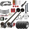 TK Trailer Parts Kit for 14K Tandem Axle Gooseneck Trailer Blueprint 26XT 26ft L x 102in Model MP26XTKT
