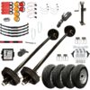 TK Trailer Parts Kit for 10.4K Deckover Tandem Axle Trailer Blueprint 5216 102in L x 16in Model MP5216KT-104