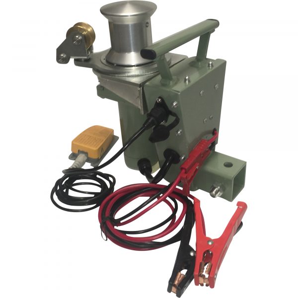 Endurance Marine Tugger 2 Portable 12 Volt DC Capstan Winch With Moving Fairlead 2000-Lb. Pulling Capacity 26ft. Wiring Harness Model ETUG2-FL26