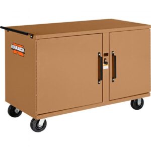 KNAACK Storagemaster 2500-Lb. Capacity Rolling Workbench Tan 54 1/4inD x 26inW x 37 5/16inH Model 58
