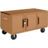 KNAACK War Wagon Rolling Work Bench Tan 3400-Lb. Capacity 62inW x 32inD x 34inH Model 62