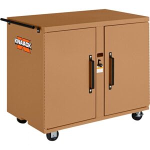 KNAACK Jobmaster 800-Lb. Capacity Rolling Workbench with Drawers Tan 40 5/8inW x 25inD x 37 1/2inH Model 40