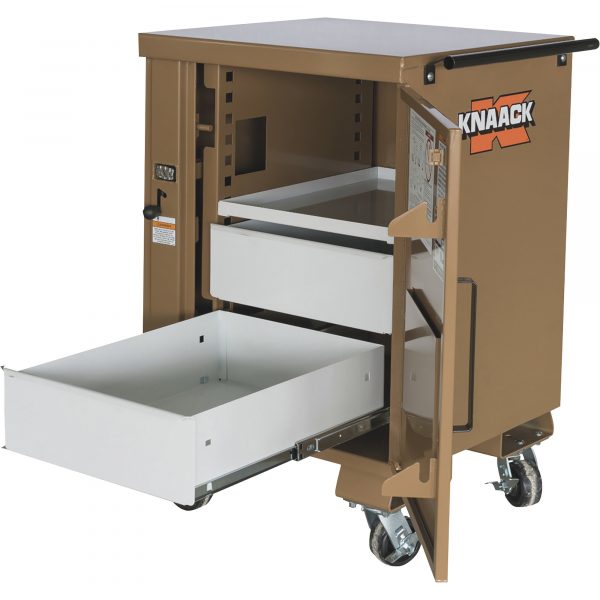 KNAACK 38 Compact Rolling Workbench with Drawers - Image 2