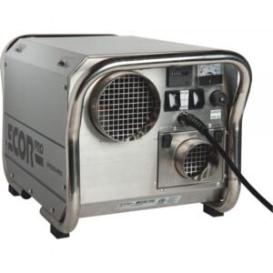 Ecor Pro Stainless Steel Desiccant Dehumidifier 95 Pints/Day Xactimate Code: WTRDHMD&gt Model EPD200-PRO