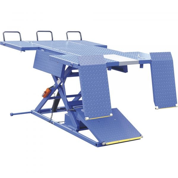 Ideal UTV Lift Table with Retractable Ramp 2200-Lb. Capacity 1/4in –47in Lift Model U-2200IEH-XR