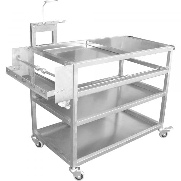 Ideal Paint Storage Mixing Table and Dispenser 37in L x 22in W x 32in H Model PSB-PSMTD