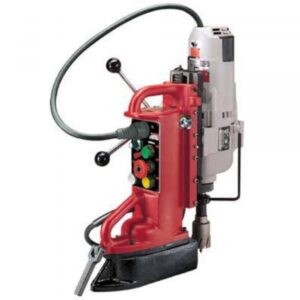 Milwaukee Electromagnetic Drill Press Adjustable Position 1 1/4in. Drill Capacity 2-Speed 12.5 Amp Motor Model 4208-1