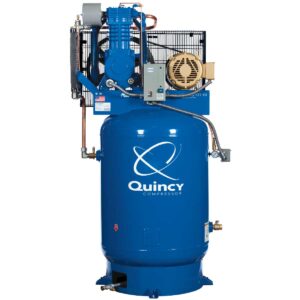Quincy 2103D12VCB20M 10HP 120 GAL Vertical Tank Compressors