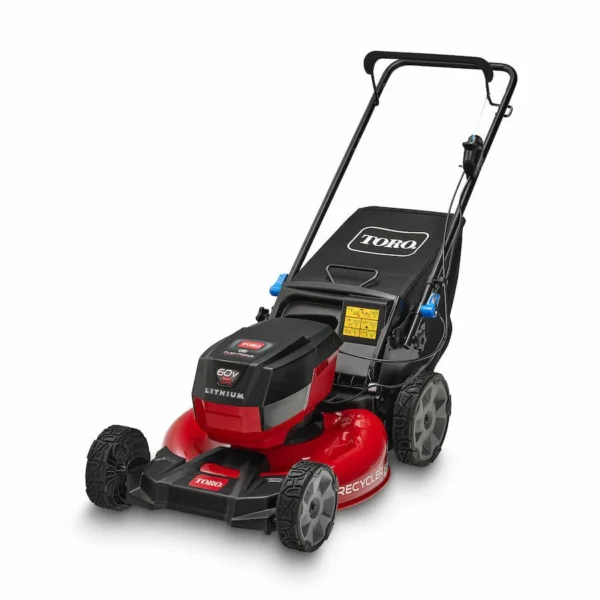 Toro 60V Max 21 in. (53cm) Recycler w/SmartStow Push Lawn Mower with 4.0Ah Battery (21323)