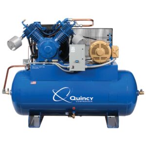 Quincy 2153DS12HCA20 15HP 120 GAL Horizontal Tank Compressors