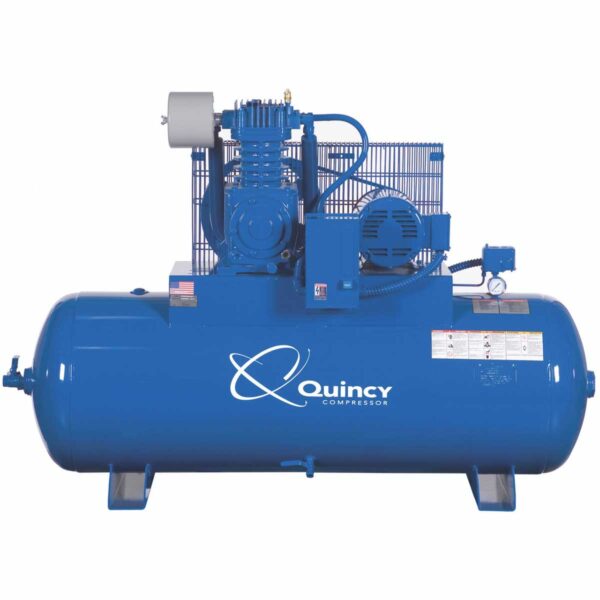 Quincy 251CS80HCB23 5HP 80GAL Horizontal Tank Compressors
