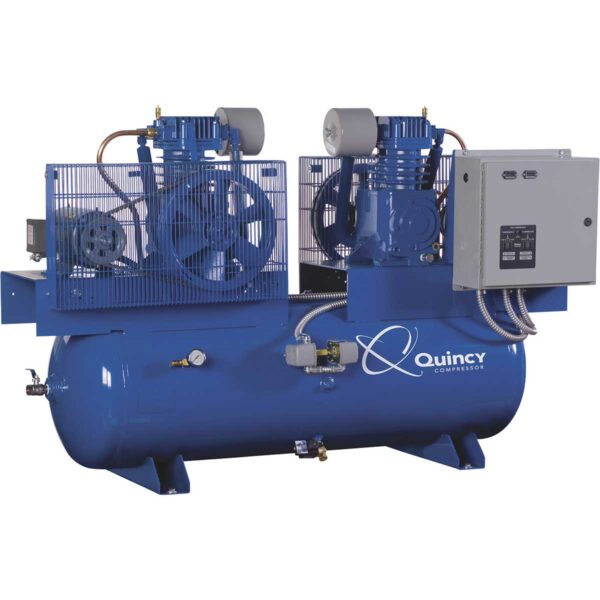 Quincy 253DC80DC46 5HP 80GAL Horizontal Tank Compressors