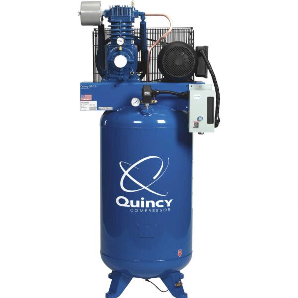 Quincy 353D80VCA46M 5HP 80GAL Vertical Tank Compressors