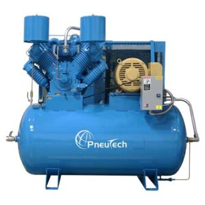 PneuTech PSB-20-9-120H Horizontal Air Compressor