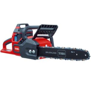 Toro 16inch Cordless Brushless Electric Chainsaw with 60V MAX Battery Power and Flex-Force Power System Kit
